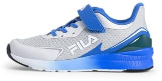 FILA Crusher V Kids, Scarpe da Ginnastica, Grigio Violet Palace Blue, 33 EU