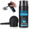 Haarpuder Männer, Haar Spray, Schütthaar zum Sofortigen Kaschieren Kahler Stellen, Faser-Haarpulver, Haarverdichtung für Frauen und Männer (Mittelbraun mit Applikator)