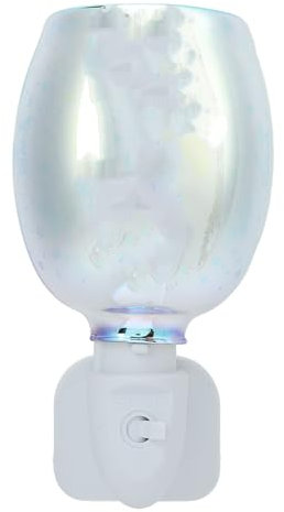 Hyuduo Chauffe-Cire électrique, Prise Murale, Bougie Parfumée, Fondeur de Cire Parfumée avec Veilleuse, sans Danger pour Les Enfants, Gain de Place, Haute Performance, adapté à