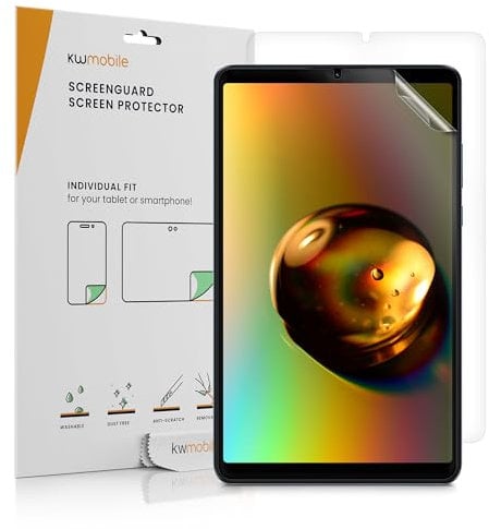 kwmobile 2X Tablet Schutzfolie kompatibel mit Xiaomi Redmi Pad SE 8.7 Folie - Full Screen Protector - Tablet Displayfolie entspiegelt