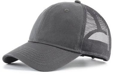 Zylioo Mesh Basecap Herren Trucker Cap Baseballkappe Baseball Cap Verstellbare Sport Cappy Damen