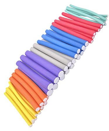 DEARMAMY 42stücke Lockenwickler Bequem Haar Curling Flex Stangen Air Haar Roller Curler Sticks Lockenwickler