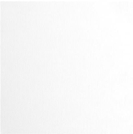 Vaessen Creative Florence Cardstock Papier, Weiß, 216 Gramm/m², Quadratisch, 30,5 x 30,5 cm, 20 Stück, Textur, für Scrapbooking, Kartenherstellung, Stanzen und andere Papierbasteleien
