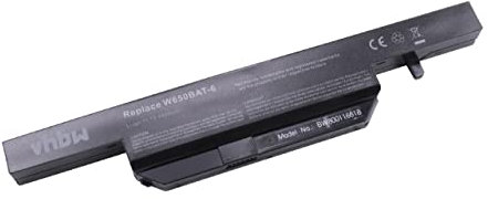 vhbw Akku kompatibel mit Schenker XMG A504, XMG M504, XMG M505, AMG A506 Notebook (4400 mAh, 11,1 V, Li-Ion)