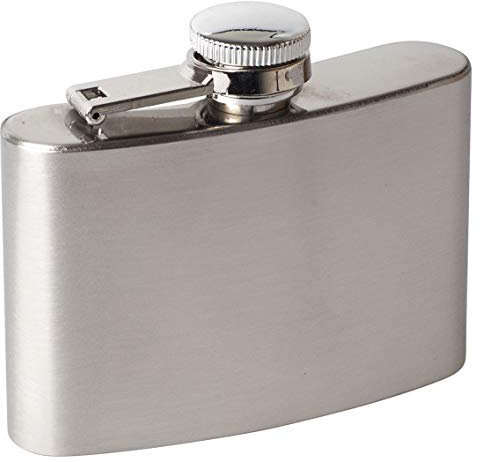Petaca de acero inoxidable con bolsillo para botellas de whisky, capacidad para 1 4, 5, 6, 7, 8, 9, 10 y 18 oz.