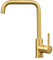 Hapilife DT07T - Grifo monomando para fregadero de cocina (360 grados giratorio), color dorado cepillado