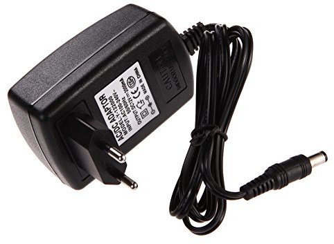 DOMYBEST AC 100-240V Adaptateur Convertisseur DC 5.5 x 2.5MM 12V 2A 2000mA Chargeur EU Plug