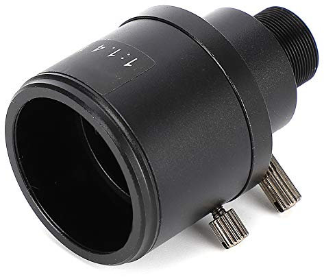chengong Camcorder Manual Lens CCTV Lens Fixed 2.8-12mm with Removable Hood Fixed-Non-Zoom Lens for Four Thirds Cameras