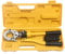 Futchoy 8T Crimpzange TH 16, 20, 25, 32mm Hydraulische Presszange, Quetschzange mit 4 Dies, TH Profi Zange für PEX-Rohre und Verbundrohre