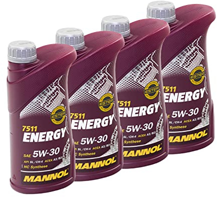 Motoröl MANNOL 5W-30 Energy API SN/CH-4 4 X 1 Liter