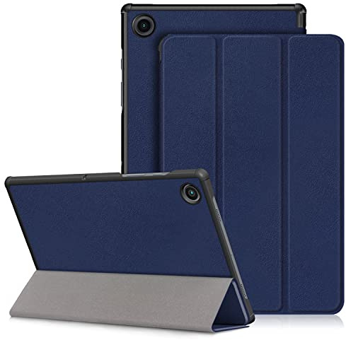 DINGGUAGUA Case for Samsung Galaxy Tab A8 SM-X200/X205,Ultra Thin Cover for Samsung A8 Tablet Case 10.5 Inch,Dark blue