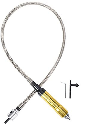Drehschleifer Flexible Welle geeignet + 0,3-6,5 mm Handstück für Stil Zubehör für elektrische Bohrmaschine