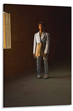 TSALF Wanddeko Poster Kein Rahmen Der Schauspieler Jaden Smith im Dunkeln 60x90cm