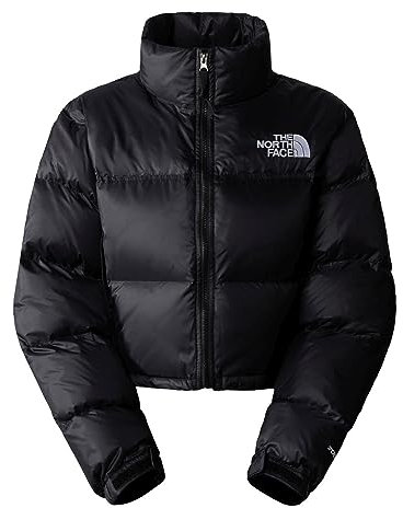 THE NORTH FACE NF0A5GGEKX7 W NUPTSE SHORT JACKET Giacca Donna TNF BLACK/TNF BLACK Taglia S
