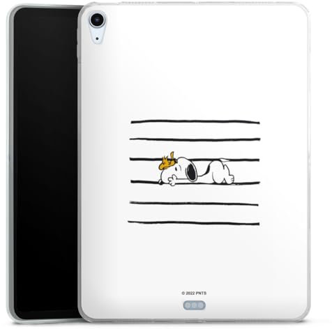 Silikon Hülle kompatibel mit Apple iPad Air 2020 (2020) Case Tablet Hülle Snoopy Peanuts Hund