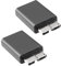 Be In Your Mind 2PCS USB C to Micro B Adapter Type-C Female to USB 3.0 Micro B Male Connector for Digital Camera Laptop PC Hard Drive 5 Gbps 2 In 1 Data Transfer & Charging