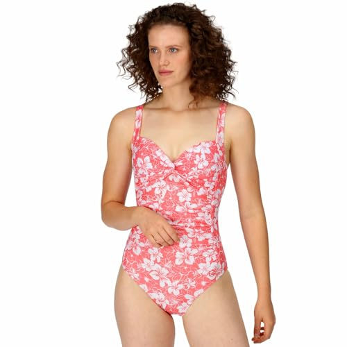 Regatta Womens Sakari Swimming Costume Tummy Control Summer Holiday Swim Suit
