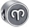 Aries Zodiac Sign Charms fit Pandora Easter Bracelet, Antique Sterling Silver Horoscope Star Signs Necklace Beads, 12 Constellation Astrology Charm, Bday Gifts for Mom/Dad/Sister