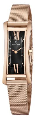 Festina Orologio Donna F6804/D Outlet cassa di Acciaio inossidabile 316l Oro cinturino in Acciaio inossidabile 316l Rosa