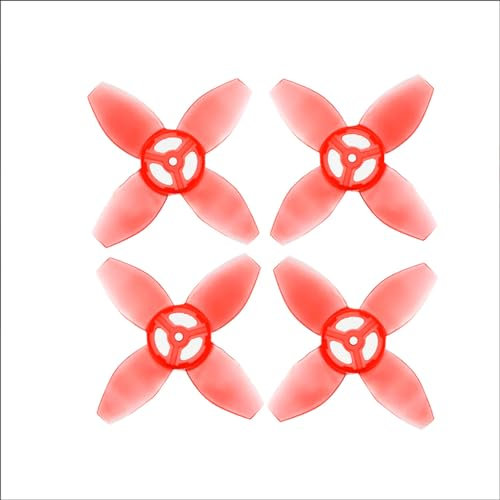EMAX 4pcs Avia TH Propellers 4-Blatt Propeller 2CW 2CCW Propellers für Bürstenloser Motor Tinyhawk III, Tinyhawk III Plus RC Quadcopter FPV Racing Drohne