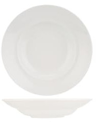 METRO Professional Pastateller Anla, Porzellan, ¯ 30 cm, wei§, 6 StŸck