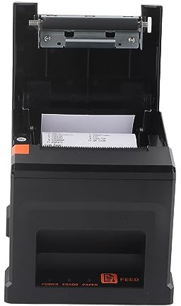 Thermodrucker, 100-240 V Bon-Thermodrucker ABS-Material 80 Mm für Kassensysteme (EU-Stecker)