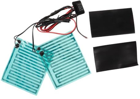 Gatuida 1 Stück Heizung Griffe Heizung Griff Pad 12 V Lenker Pad Zubehör Heizung Lenker Pad Heizung Griff Kit