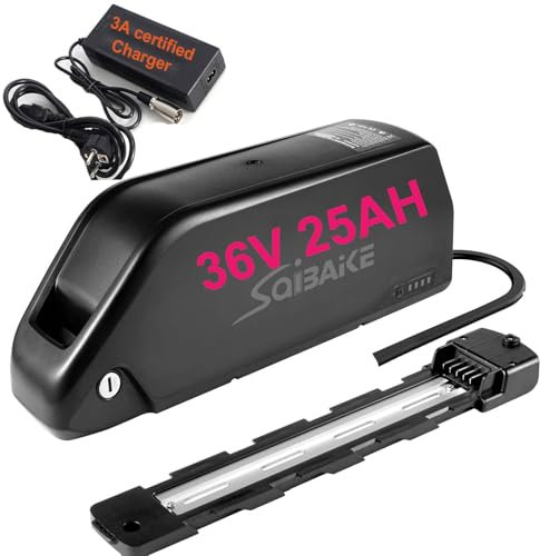 Batterie Velo Electrique 36V 25AH Long Range Lithium-ION Batterie pour 36V 500W 250W Ba-fang et Autres Kit de Conversion Ebike (GradeA Cell)