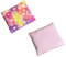 HOME COMFORT Ultra Mini Mikrowellengeeignete Heiz- und Kühlpads, 100 % natürlicher Reis, 2er-Pack (11,4 x 12,7 cm) (Pink Combo 3)