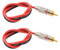 Be In Your Mind 2 X Cinch-Stecker auf Blanken Draht Audiokabel 14 AWG Silikonkabel 30 cm für Lautsprecher Verstärker Fernseher DVD-/CD-Player