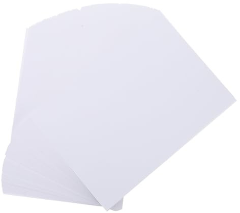 Professionelles Fotopapier A5 100 Blatt, Glänzend Doppelseitig für Drucker | Beschichtetes Papier, Weiß, Standard Größe, Sauber Zuschneidbar, für Digitaldruck und Fotos