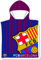 FCB FC Barcelona- Poncho Toalla 202, Color azulgrana, 55 x 110 cm (Skybrands A/S 5.71076E+12)