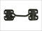 homezone style vintage 4 ou 6 noir Galvanisé Chalet crochet et œillet portail jardin Serrure Porte cabane verrou loquet avec raccords - 4