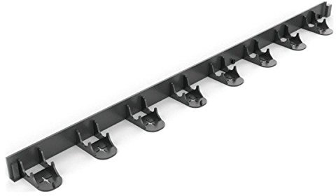 Cellfast Unibord Rasenkante, 4 m, dunkelgrau, Palisade, Graseinfassung, perfekt für Kanten und Gartenabgrenzungen, Pflanzenbegrenzung (5)