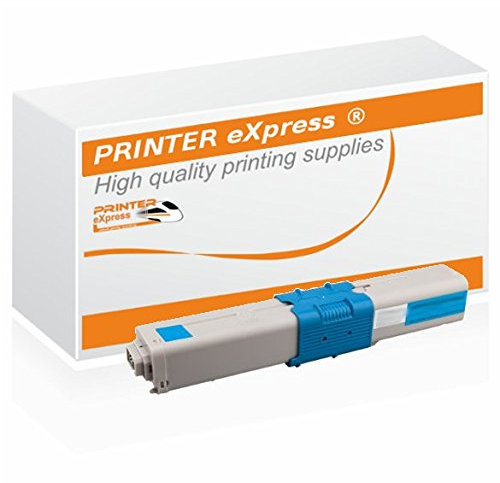 PRINTER eXpress Toner kompatibel mit Oki 46508711, 46508715 für C332DN, C332, MC363, MC363DN, MC363N | C 332, C 332DN, MC 363, MC 363DN, MC 363N Drucker mit 3.000 Seiten Cyan