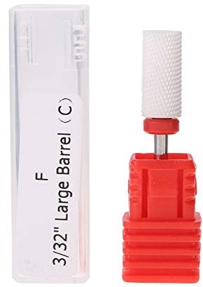 Ceramic Nail Drill Bit, Electric Nail Drill for Manicure Pedicure, Nail Milling Cutter, Rotary Nail File, DIY Nail Design Tool, Home Salon Use, Drill Accessories