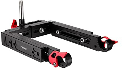 Proaim Universal-Docking-Halterung für 3Achsen-Kamera-Gimbal Setups mit Nutzlast 30kg/6 lb| verbindet Sich mit jedem 5/8′′ Pin auf C-Stands| Einstellbares Design (P-AGDB-02)