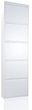 Betten-ABC Schuhschrank Amelie, modern, robust und platzsparend, aus pflegeleichtem Metall