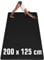 EYEPOWER 200x116 Fitnessmatte XXL Yogamatte 6mm rutschfest - Sport Teppich Bodenschutzmatte Fitness Sportmatte Groß - Gymnastikmatte Dicke Trainingsmatte XXL Unterlage Fitnessgeräte Matte Rudergerät