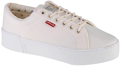 LEVI'S Tijuana 2.0 234188-677-100, Womens Sneakers, White, 39 EU