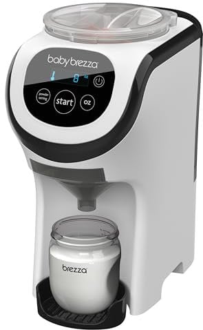 Baby Brezza Formula Pro Mini – Miscelatore per la preparazione di formule per neonati - Prepara latte in polvere - Portatile per i viaggi - Bianco