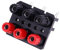 STORKY 2/4/6 Posizioni Pin Piegato Jack Audio Esterno Amplificatore for Altoparlanti Spina a Banana Presa da 4mm connettore morsettiera a Vite (Color : A3)