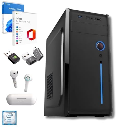 Computers Parts Desktop-PC Core i9 9900 32 GB RAM 1 TERA SSD WIN 11 PRO OFFICE 2021 36 Monate Garantie (Tower-i9900-32gb-1Tera)
