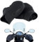 Manchons de guidon de scooter – Gants imperméables pour guidon de moto pour l'hiver | Chauffe-mains en tissu à trois couches pour motos, scooters, VTT