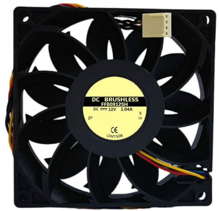 Quiet Operations FFB0912SH 92x92x25mm 92mm Computer Cooling Fan With 50dba Noise For Workstations