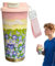 BommFu Thermal Coffee Mug Travel Mug, 500 ml Insulated Mug for On the Go - Floral Pattern Double Drinking Modes Leak-proof Mug with Carry Strap and Lid for Hot or Cold Drinks School