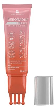 Seboradin Haarserum Pro Density, Haarverdichtung, feines Haar, 100 ml | Stärkendes Haarwasser Roll-on für kraftloses Haar, pflanzliche Stammzellen, dermatologisch getestet