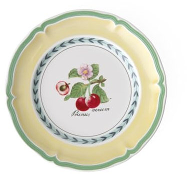 Villeroy & Boch French Garden Valence Piatto per pane, 17 cm, Porcellana Premium, Bianco/Multicolore