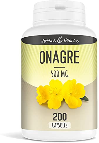 Herbes Et Plantes Onagre 200 Capsules 500 mg