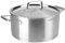 LACOR Foodie Cacerola con Tapa, Acero Inoxidable, Gris, 28 cm